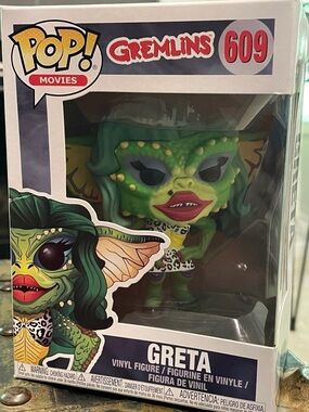 Funko Gremlins Greta Vinyl Figure - Green, Yellow, Red